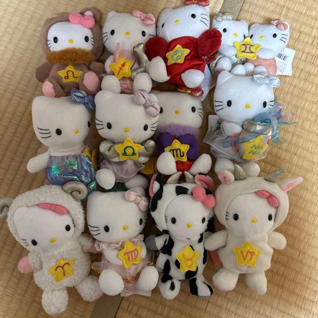 2000年　星座　キティ　着ぐるみ　コンプリート