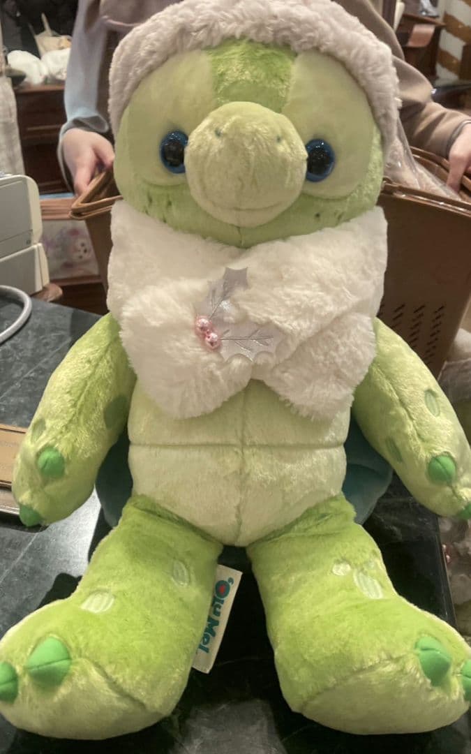 最後一点写真の子ディズニーシー　オルメル　ぬいぐるみ　Mサイズタグ付き新品