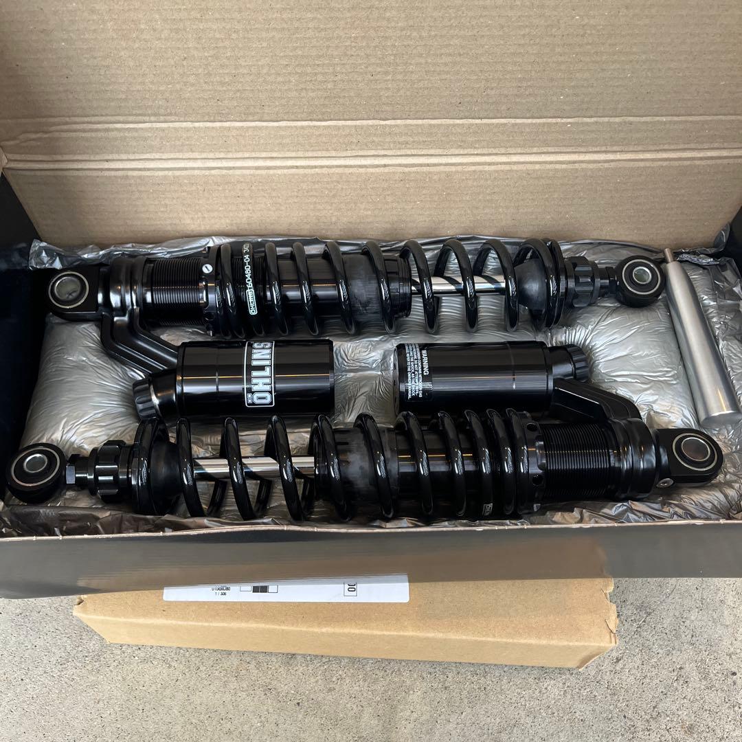 チビノリダーzrx1200daegオーリンズブラックラインKA964