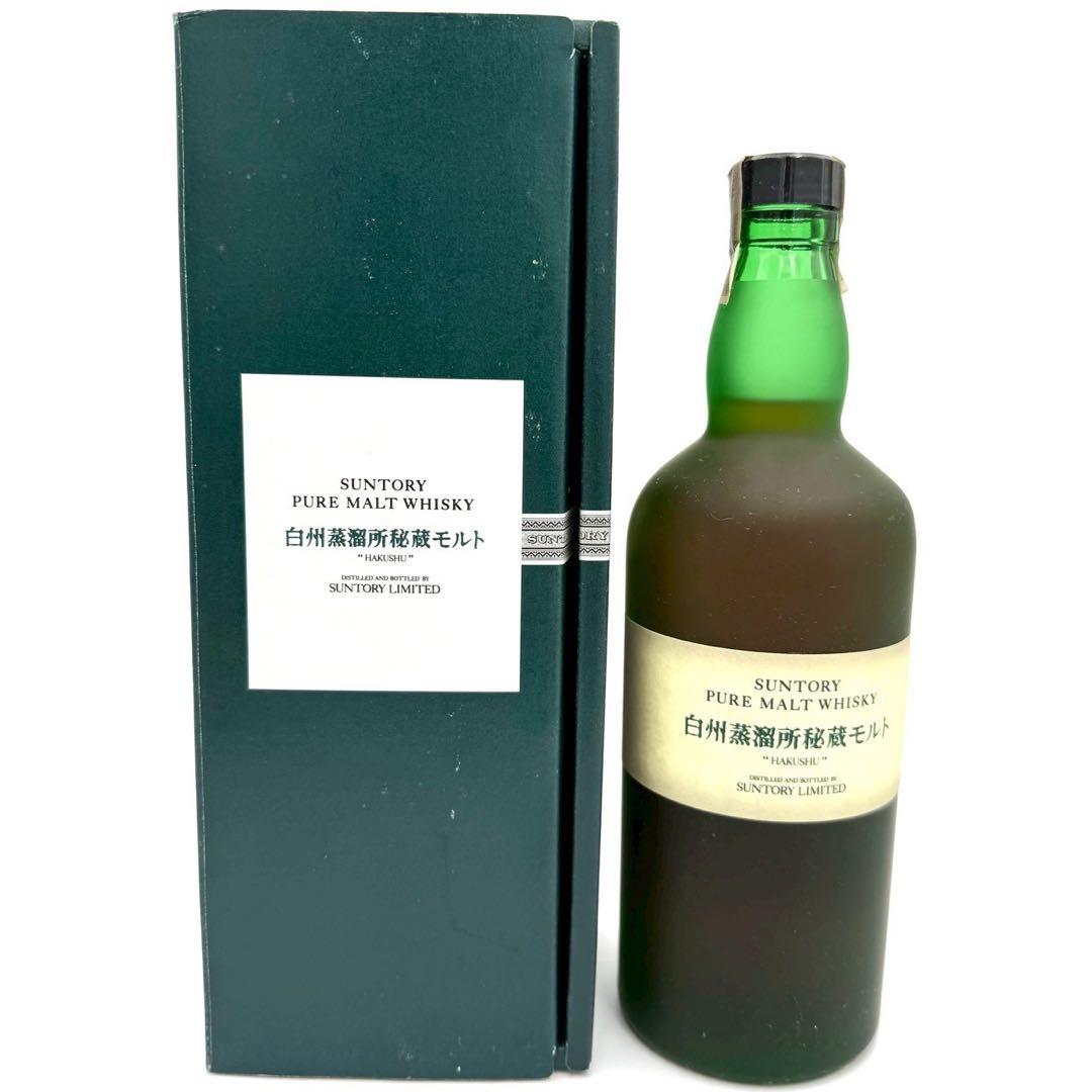 サントリー ピュアモルトウイスキー 白州蒸留所43度 700ml 箱入り 未開栓