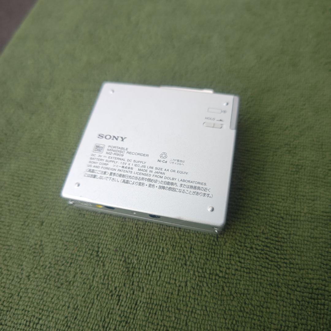 SONY MZ-R909 MDプレイヤー・レコーダー 乾電池用充電器セット