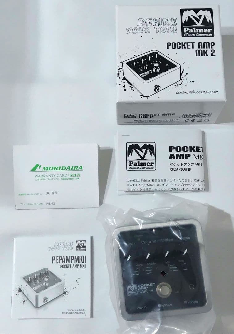 【中古】Palmer Pocket Amp MK2 ギターエフェクター