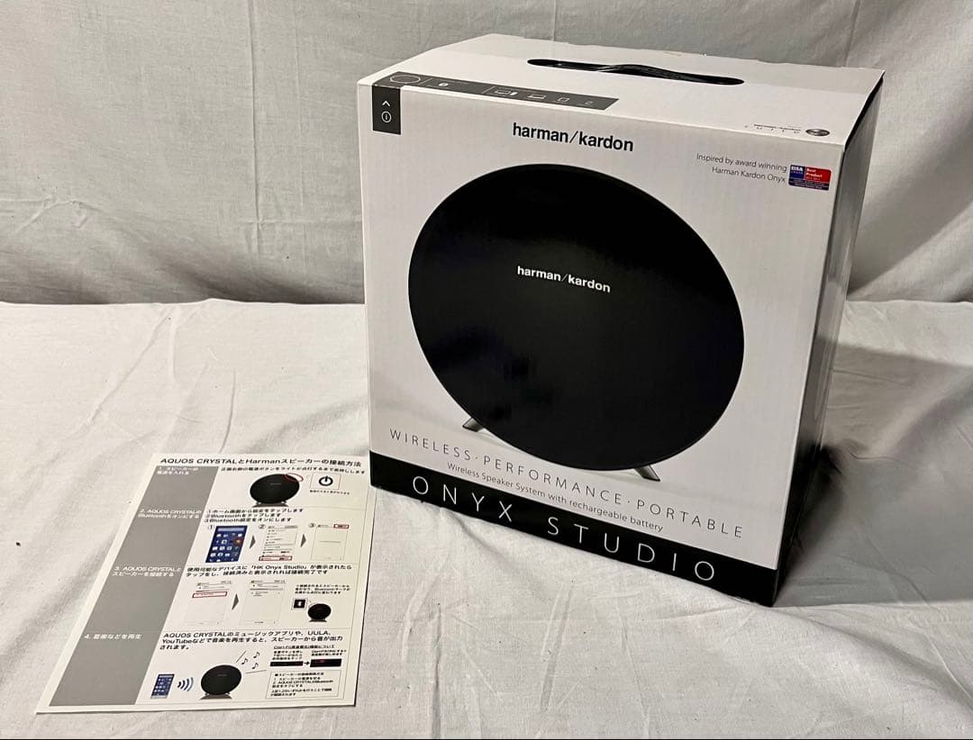 ③【新品】harman/kardon オニキススタジオ ポータブルスピーカー