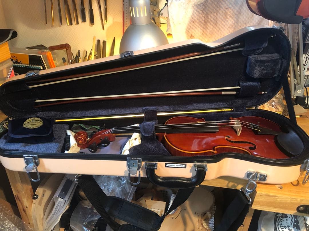 【応援値下げ中】手製バイオリン ドイツ製 4/4 2004