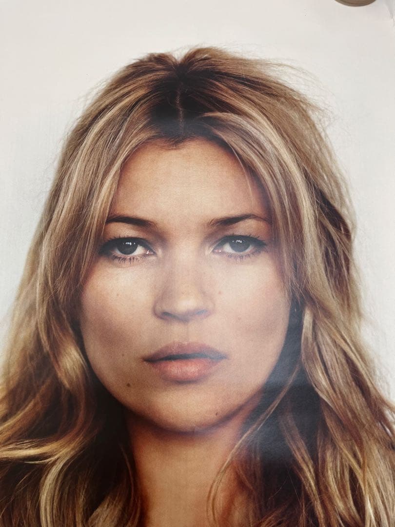 Supreme ポスター ケイトモス　レオパード柄　フレーム無し