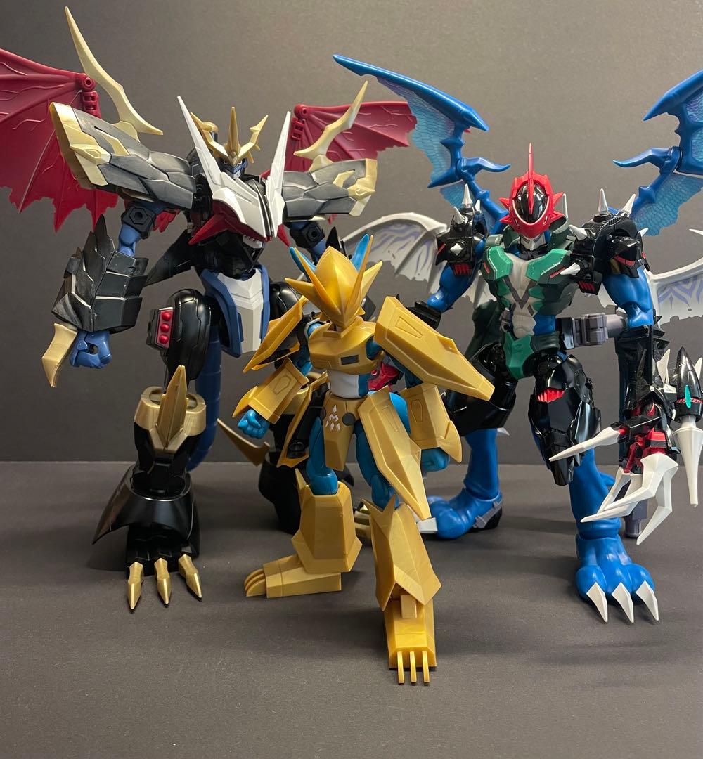 ブイモン系譜 インペリアルドラモン パイルドラモン マグナモン プラモデル