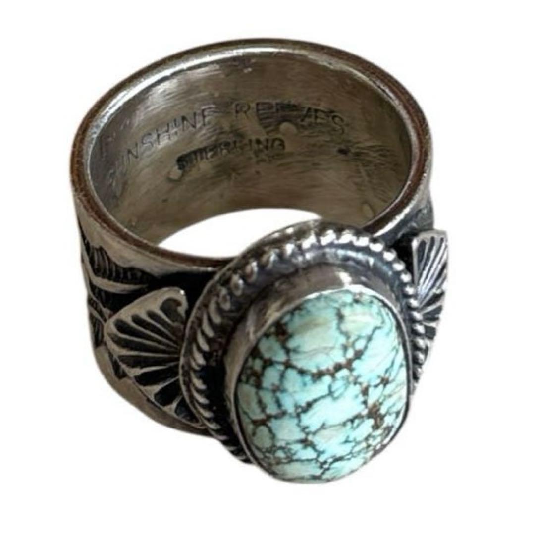 K*S様 Sunshine Reeves ターコイズリング シルバー 13号