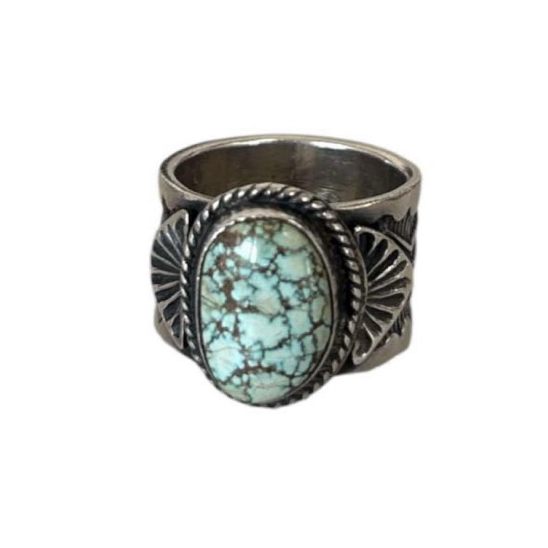 K*S様 Sunshine Reeves ターコイズリング シルバー 13号