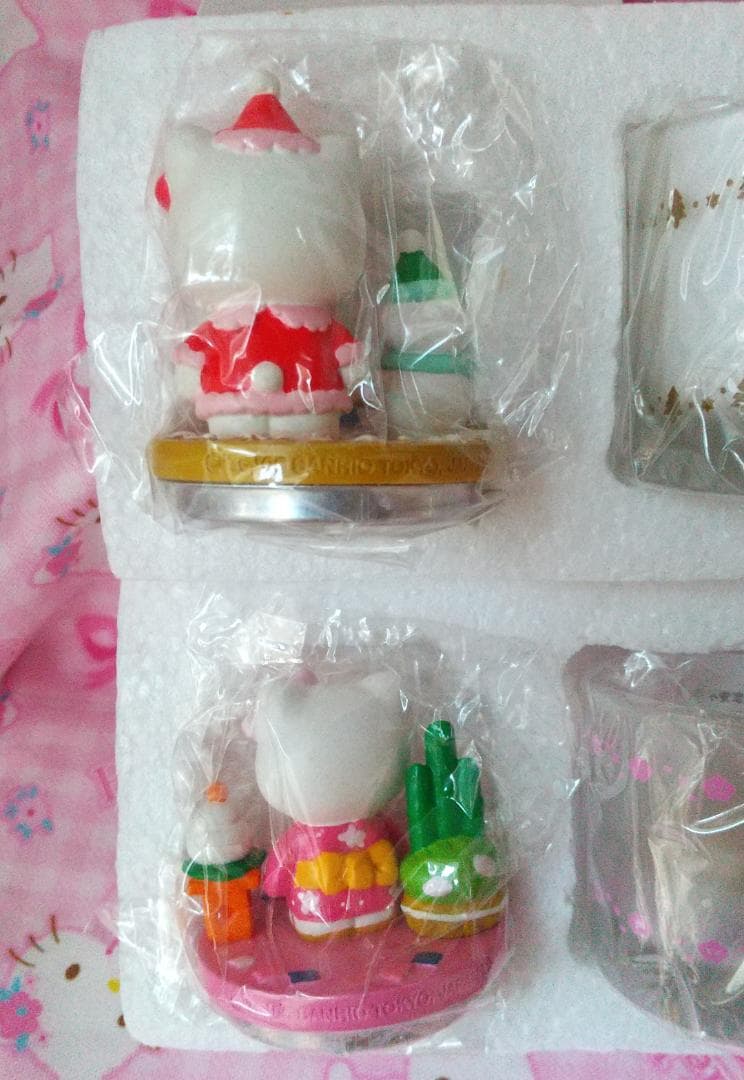 キティ　アロマキャンドル　フィギュア　ベルメゾン　千趣会　クリスマス　正月