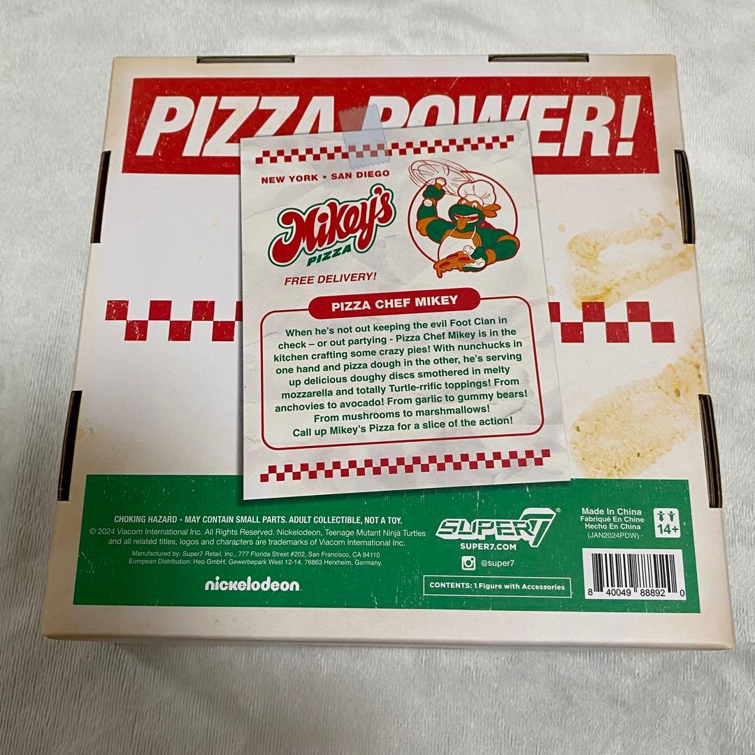 【SDCC限定】タートルズ TMNT/ ミケランジェロ（ピザシェフ ver.）