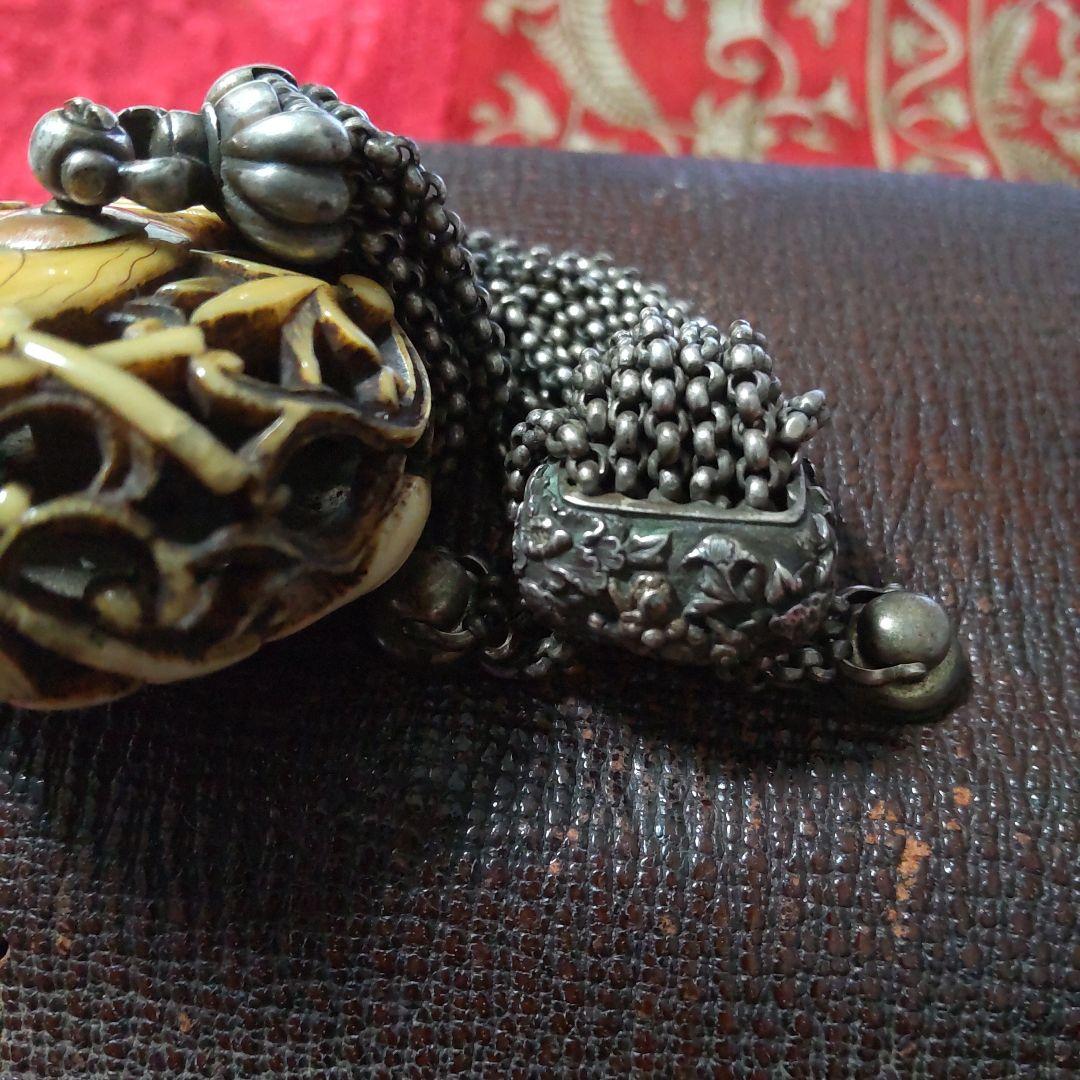 根付け 煙草入れ 江戸期