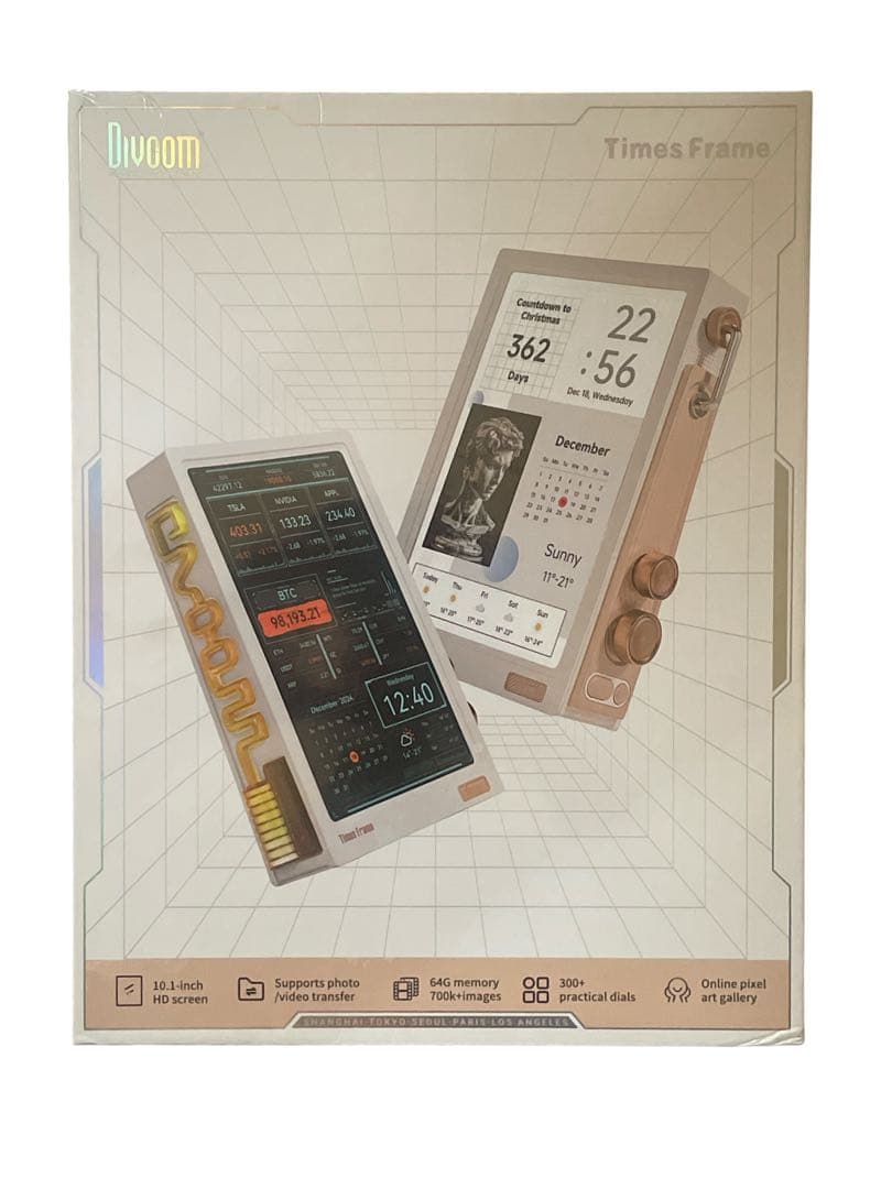 Divoom Times Frame スマートフォトフレーム