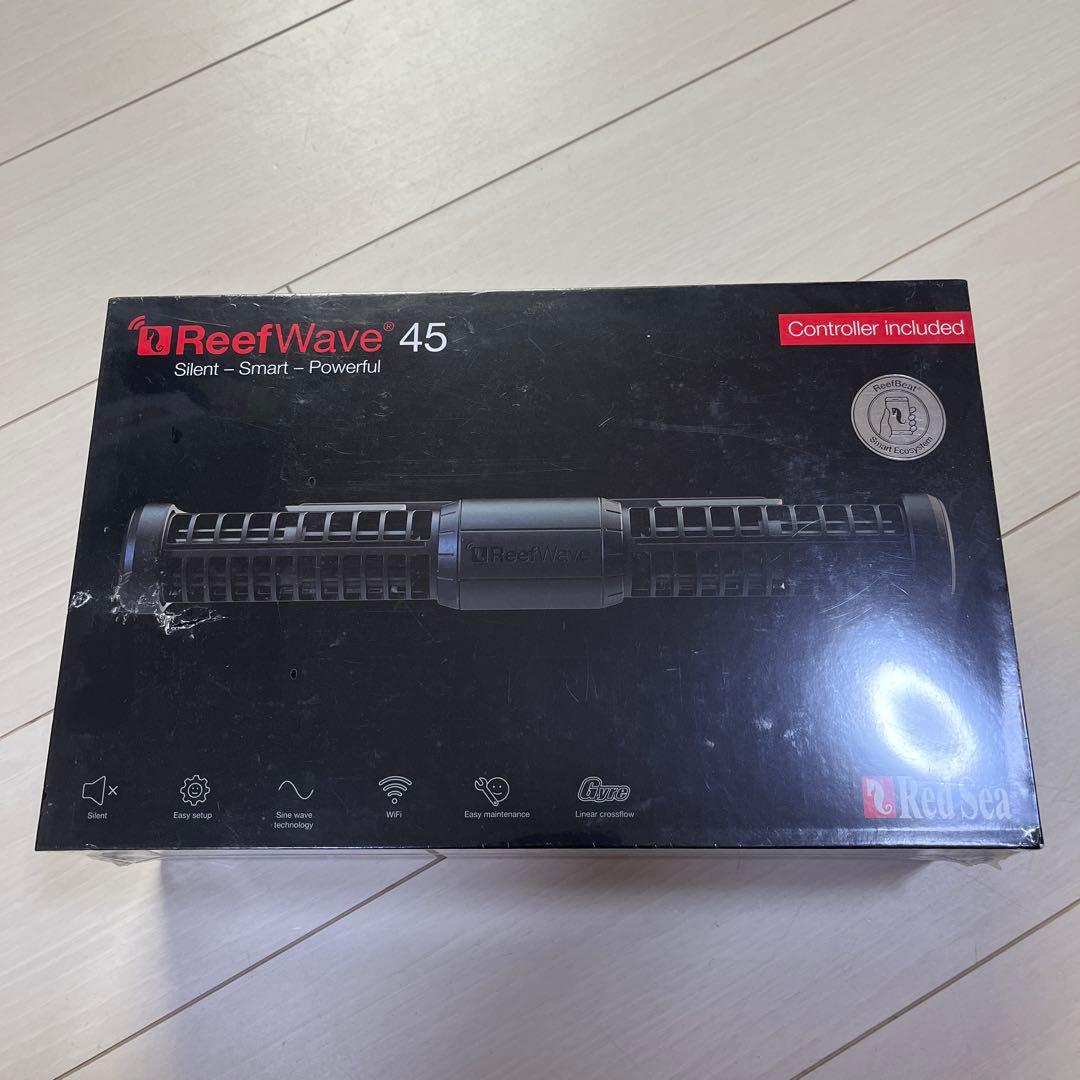 ReefWave45フローポンプレッドシーガラス厚さ3/4インチ (20mm)