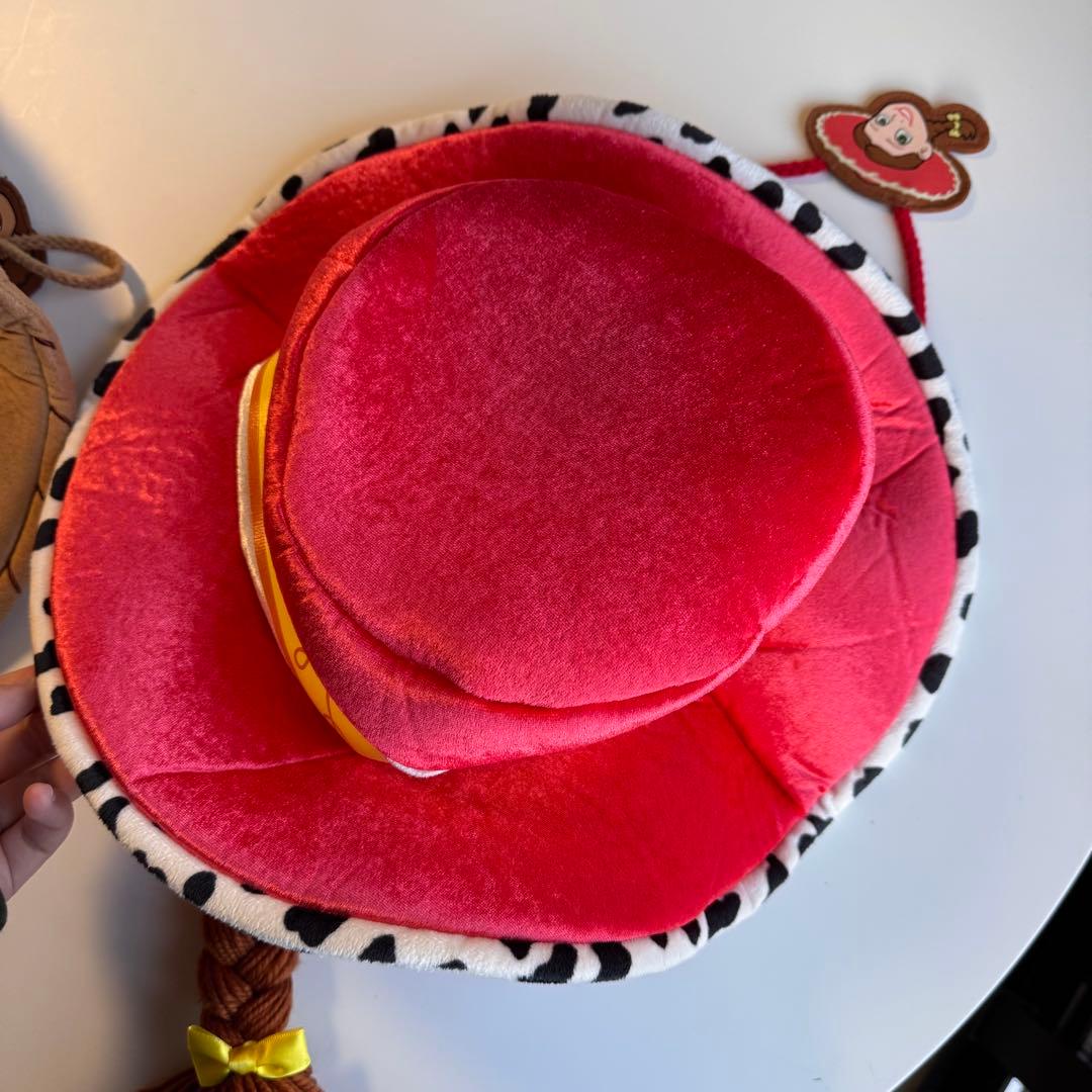 ウッディとジェシーのキャラクター帽子セット　ファンキャップ