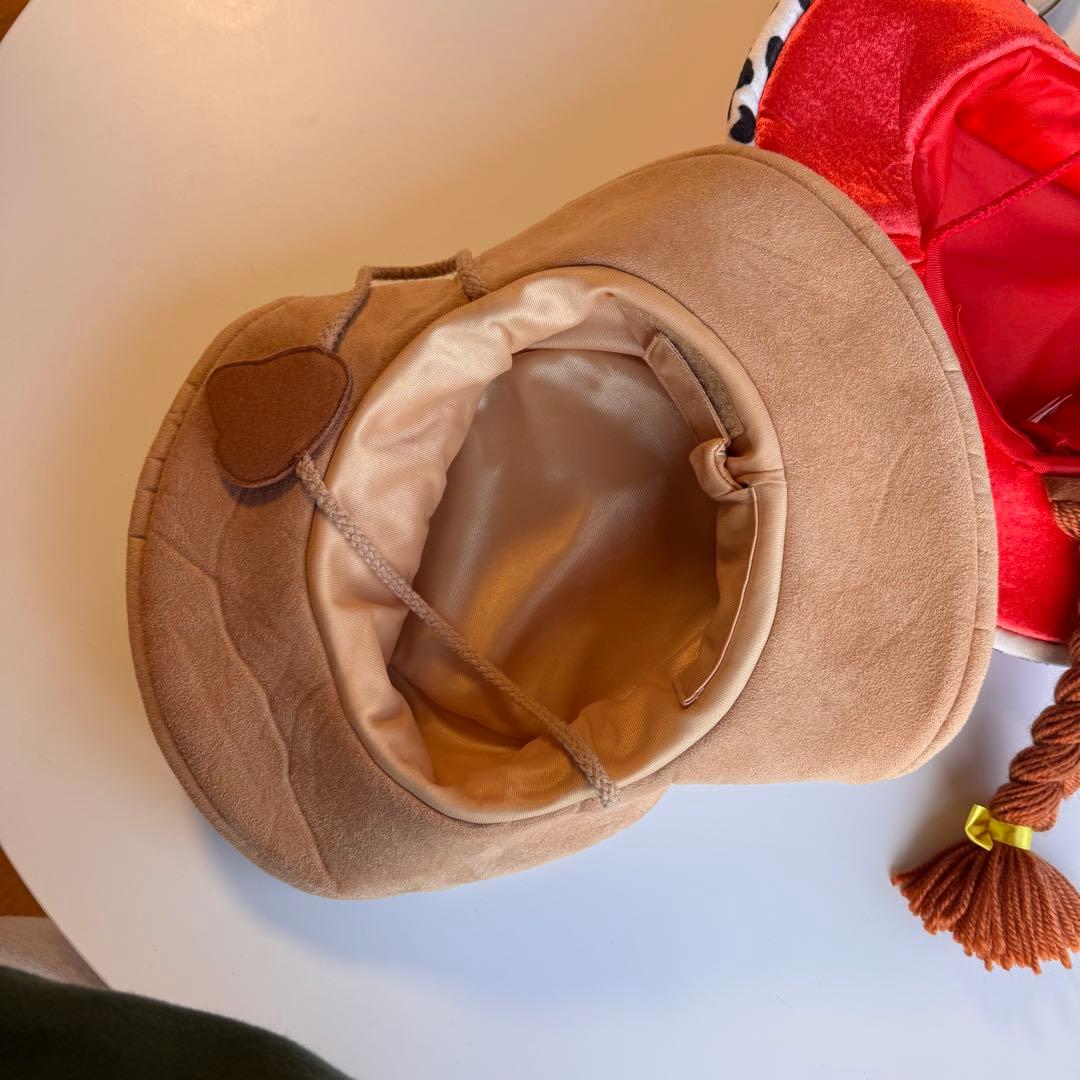 ウッディとジェシーのキャラクター帽子セット　ファンキャップ