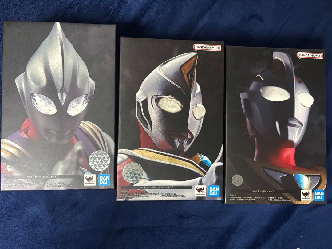 S.H.Figuarts 真骨彫製法 ウルトラマンティガ　ダイナ　ガイア