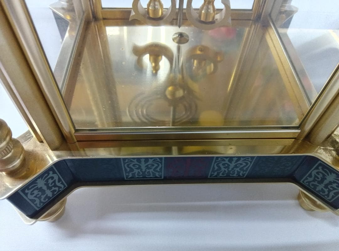 Nマーク　置時計　振り子時計　アンティーク　　/　079