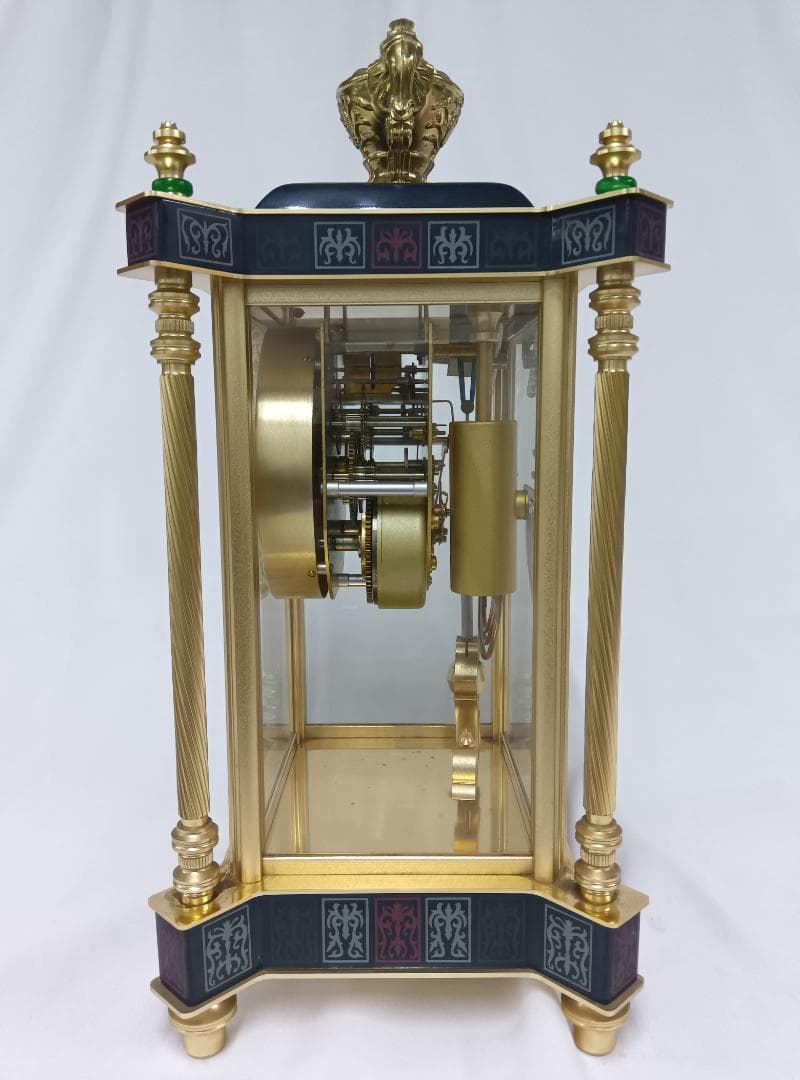 Nマーク　置時計　振り子時計　アンティーク　　/　079