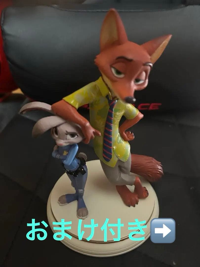 ズートピア５周年フィギュア Zootopiafigure ズートピア 限定品