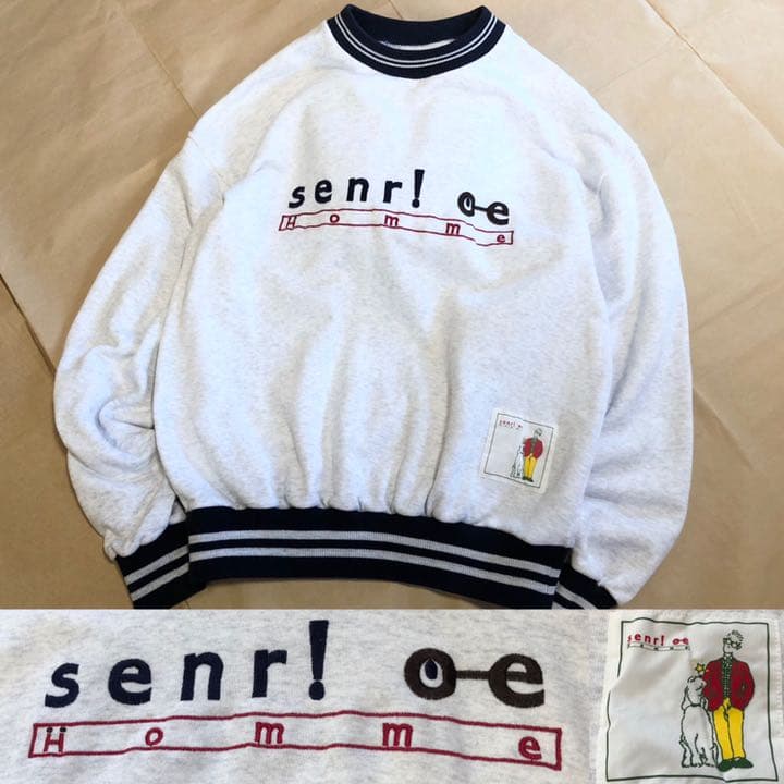 大江千里 Homme スウェット M-L程度 グレー グッズ