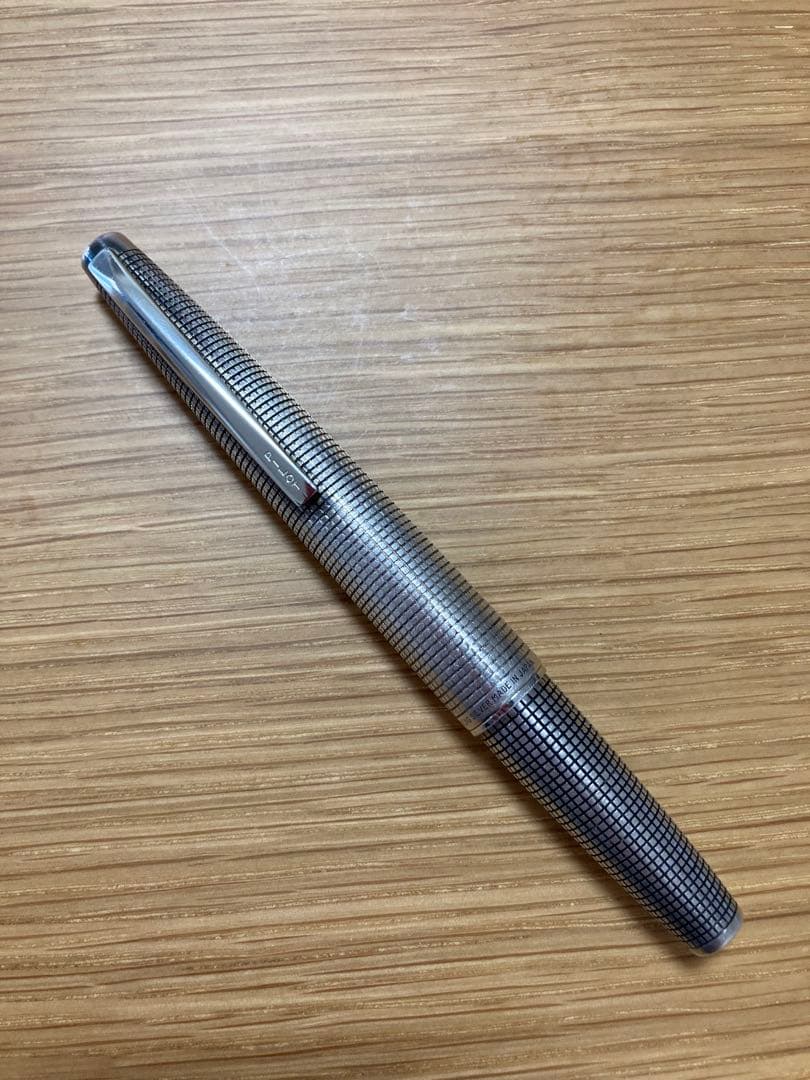 パイロット　エリートs万年筆　FM ニブ　スターリングシルバー