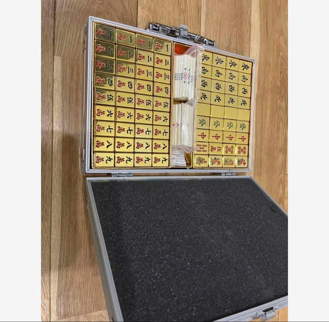 市川屋　麻雀牌　ゴールド牌M18