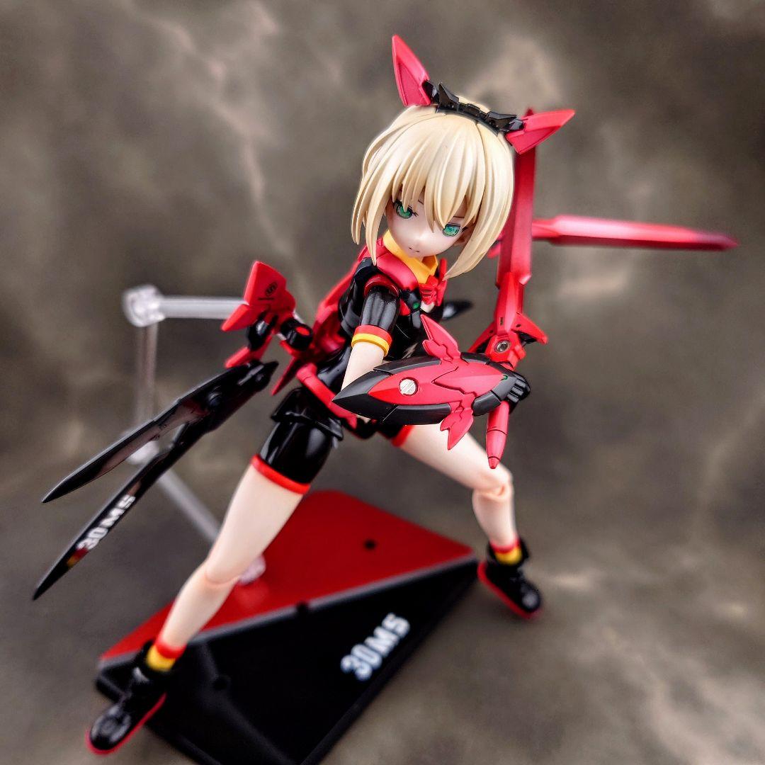 ト*ム様 30MS　ティアーシャ＆アルファシスターズファンタズム3　全塗装完成品