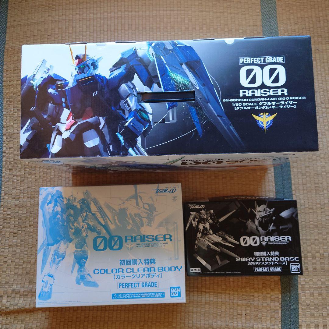 バンダイ PG 1／60 ダブルオーライザー ３点セット