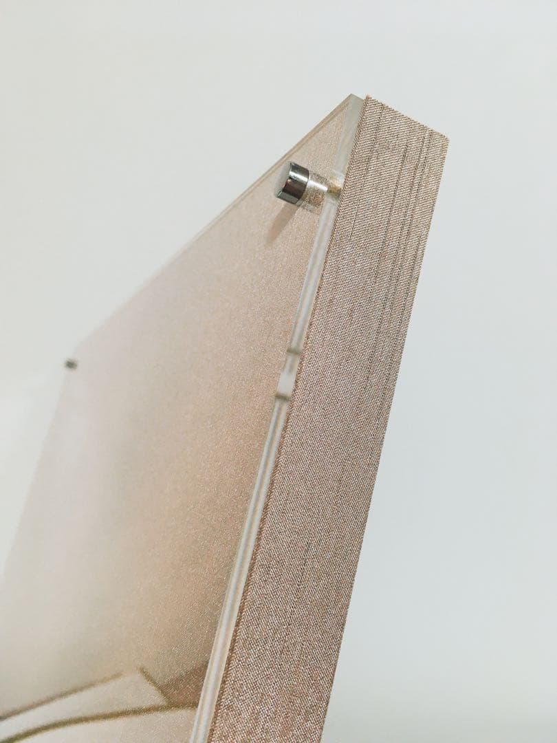 半紙額　書道額　額縁　45x35cm アクリルAC デザイン　フレーム