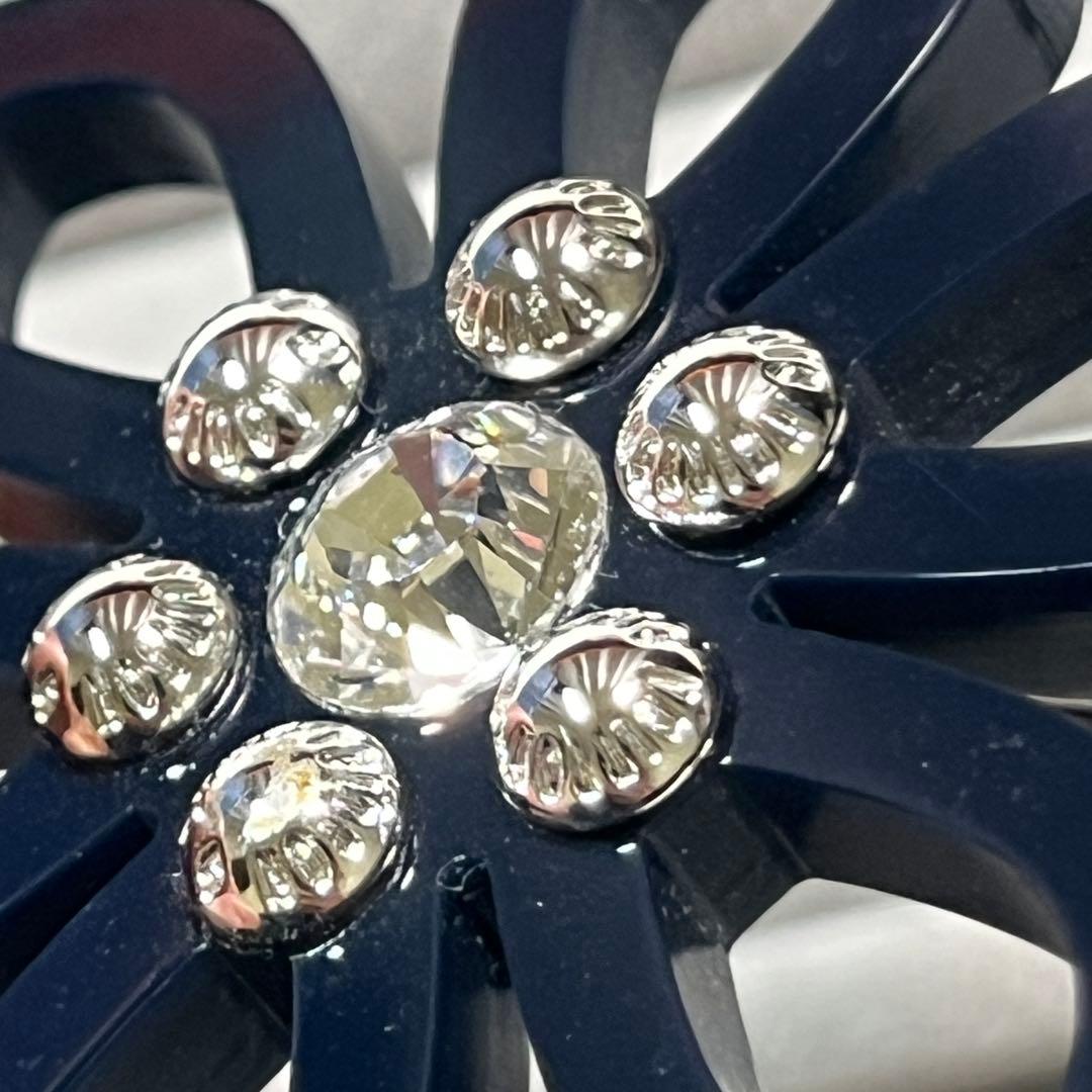 ✨良品✨LOUIS VUITTON ルイヴィトン　ブローチ　フラワー　クリスタル