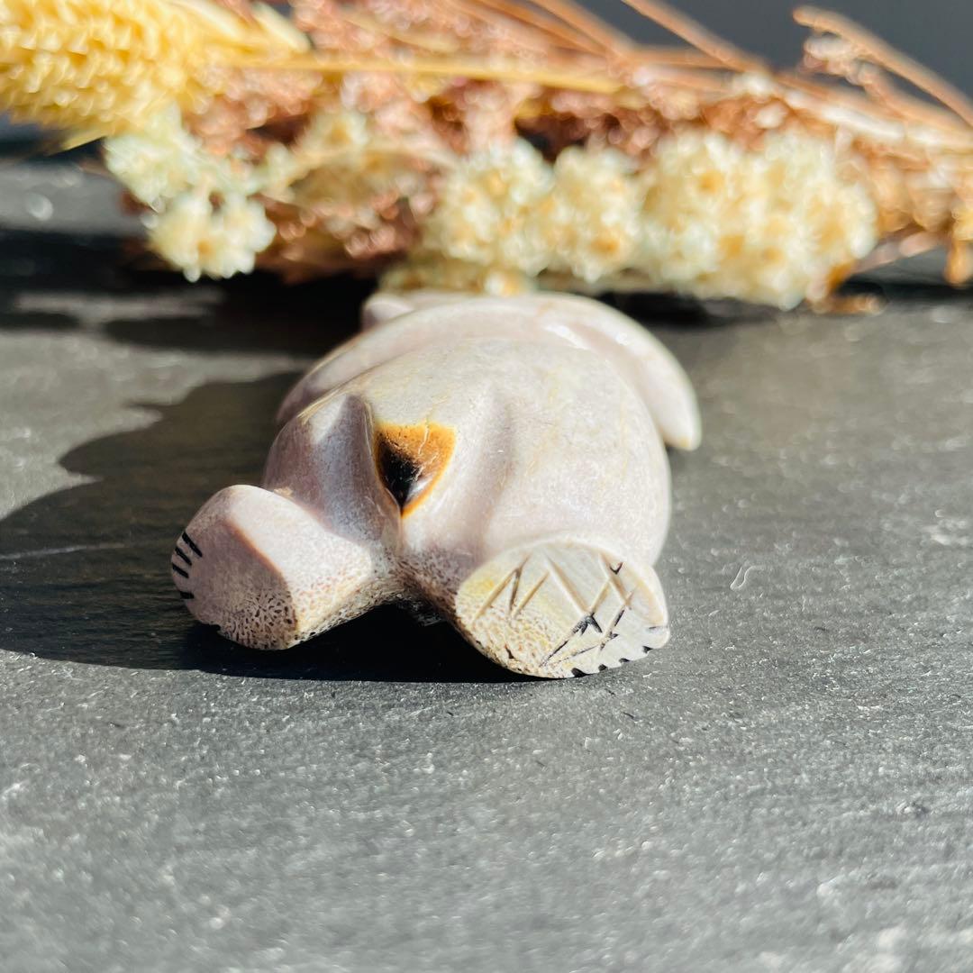 新品　ズニ族　Zuni インディアンジュエリー　フェティッシュ