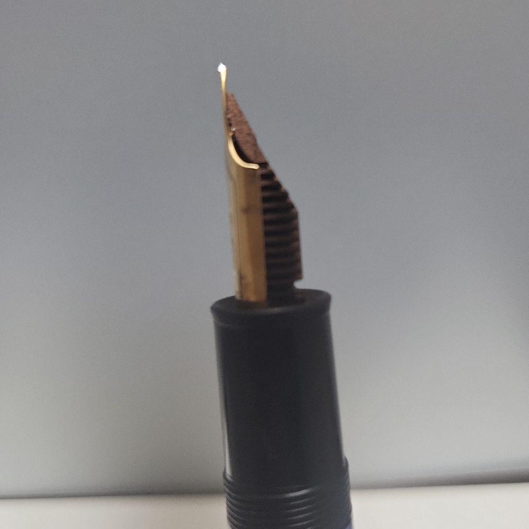 《美品》 モンブラン マイスターシュテュック 万年筆 クラシック ペン先14K