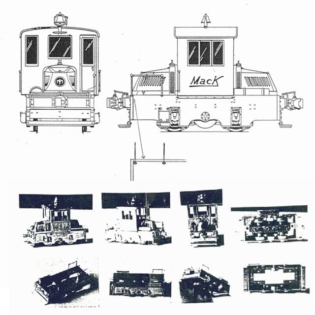 Mack33㌧スイッチャー杉山模型製HO(16.5㎜)/HOn3(10.5㎜)