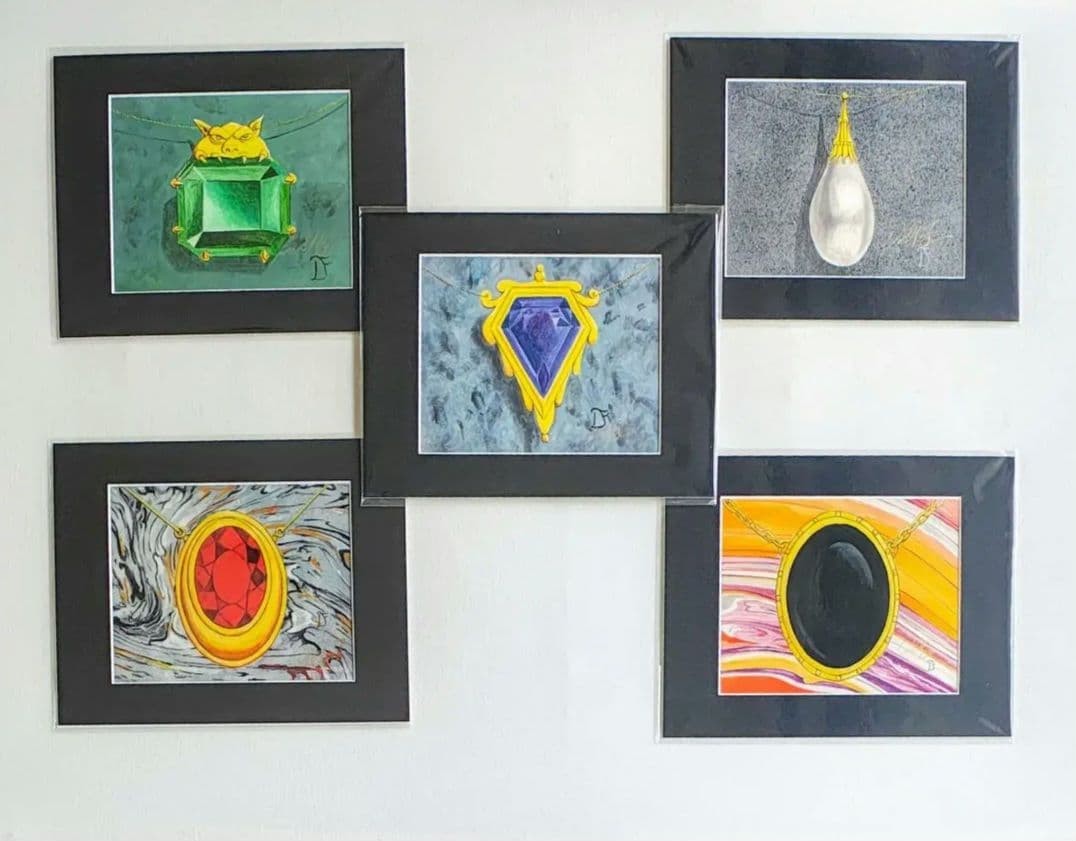 アートプリント　５枚セット MOX モックス　Dan Frazier　MTG