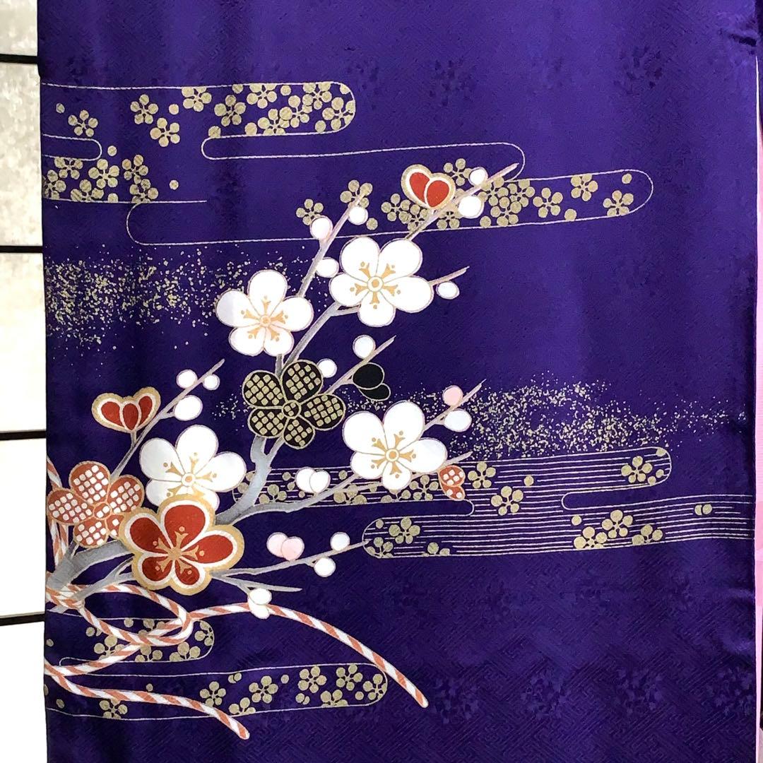 ロ*ズ様 【未使用級】振袖　6点セット やまと誂製　桜柄 　正絹　身丈161cm