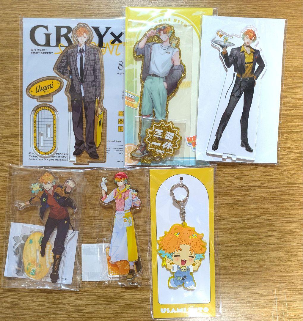 にじさんじ HEROES グッズまとめ(宇佐美多め)