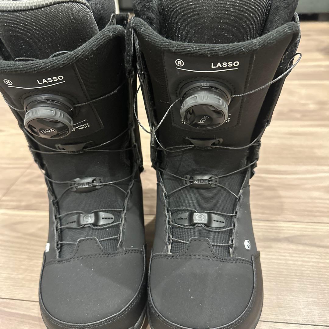 RIDEボアシステム スノーボードブーツ ブラック