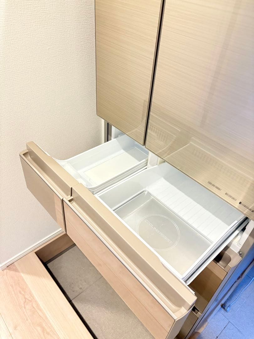 【美品】Panasonic 冷蔵庫NR-F508HPX-N 2022年製　6ドア