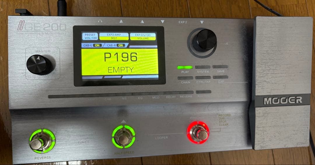 Mooer GE200 ギターエフェクター + ケース