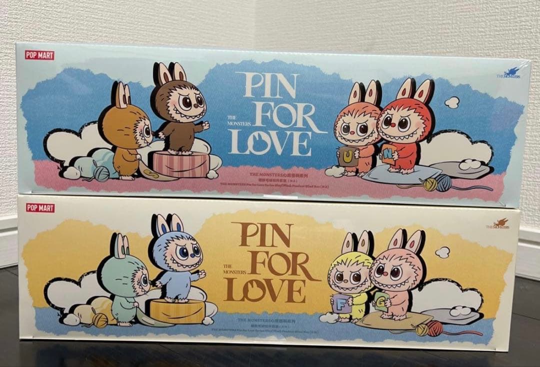 POP MART ラブブ ピンフォーラブ 2BOX PIN FOR LOVE