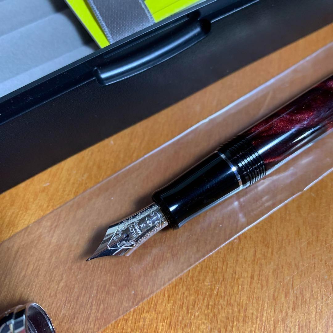 パイロット カスタムヘリテイジSE マーブルレッド M(中字)