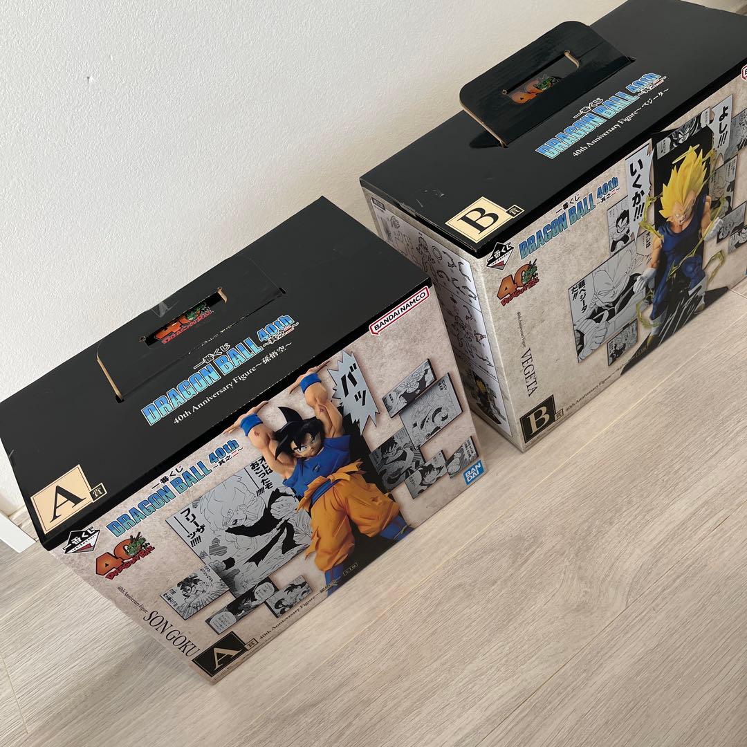 ドラゴンボール40th 其之二　A賞 孫悟空&B賞 ベジータ