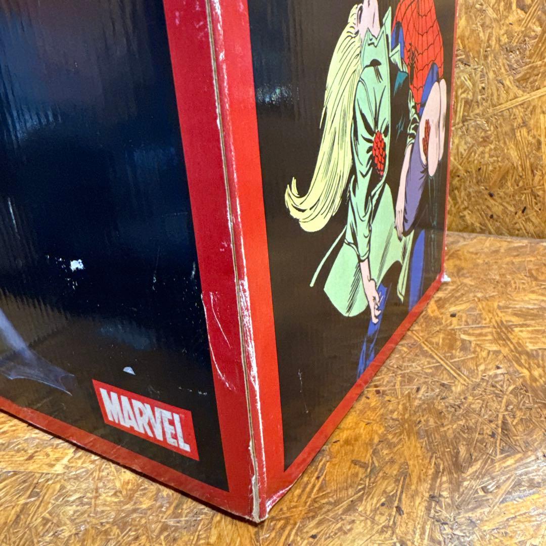 スパイダーマンVSグリーンゴブリン　ブックエンド　マーベル⭐︎新品未開封品⭐︎