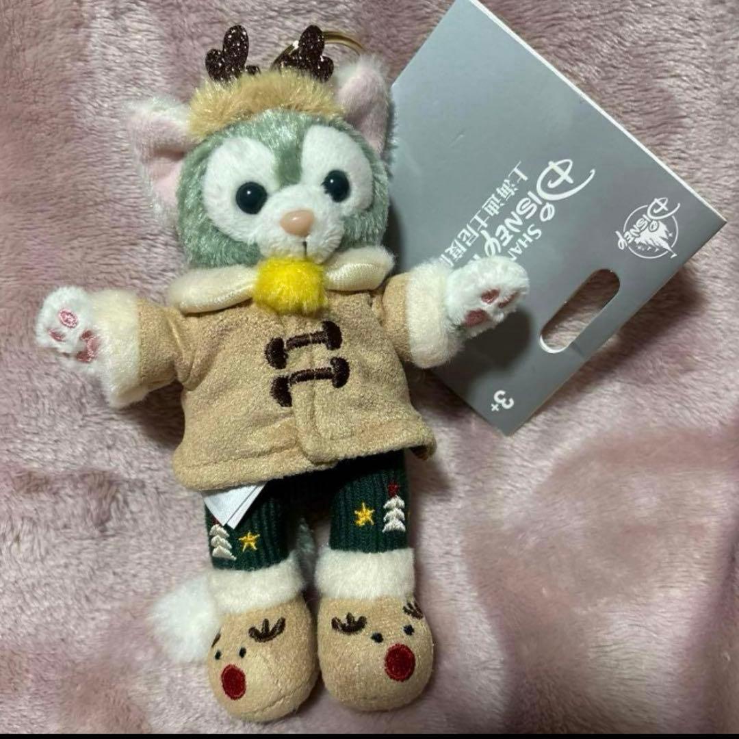 ♥️上海ディズニー♪クリスマス ジェラトーニぬいぐるみキーチェーン♥️