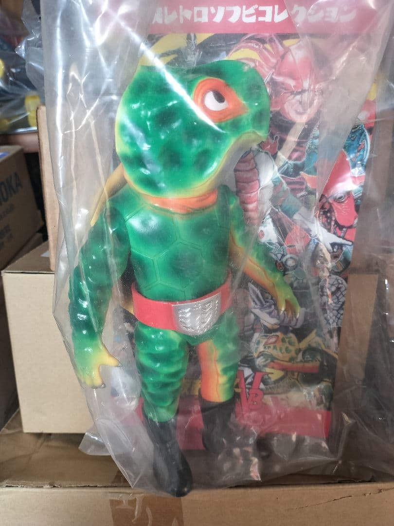 東映レトロソフビコレクション カメバズーカ １期　未開封