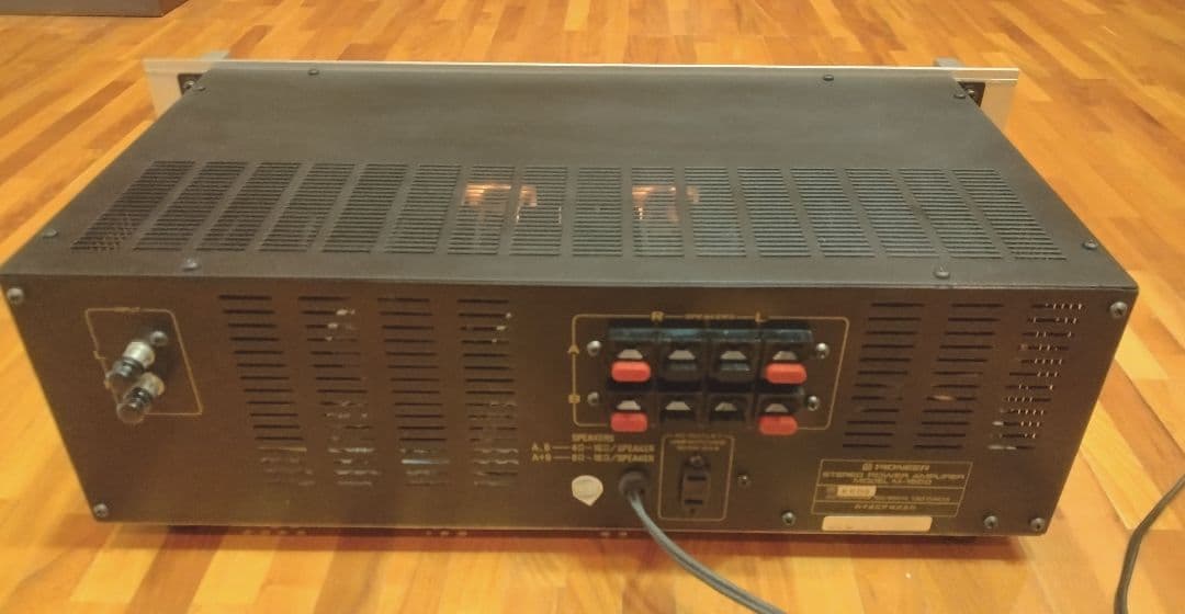 パイオニアM1500パワーアンプ中古整備完動品