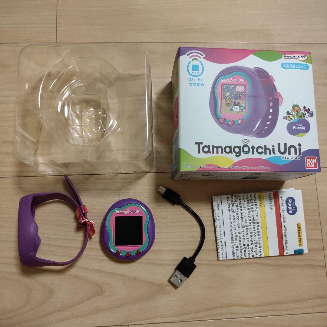 たまごっちユニ　ジャンク　Tamagotchi Uni 　パープル