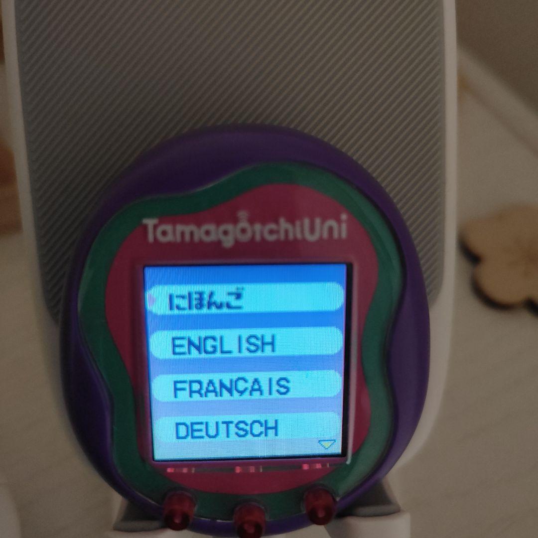 たまごっちユニ　ジャンク　Tamagotchi Uni 　パープル