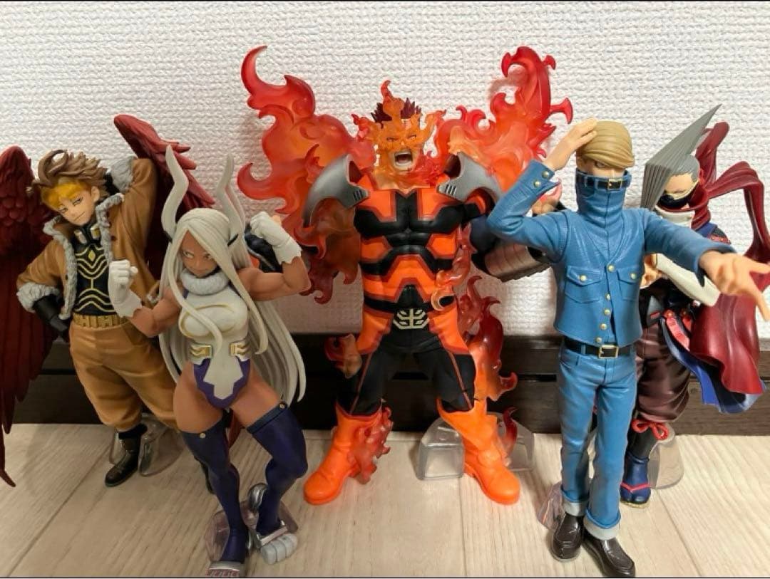 一番くじ　ヒロアカ　フィギュア　TOP5 プロヒーロー　5体セット
