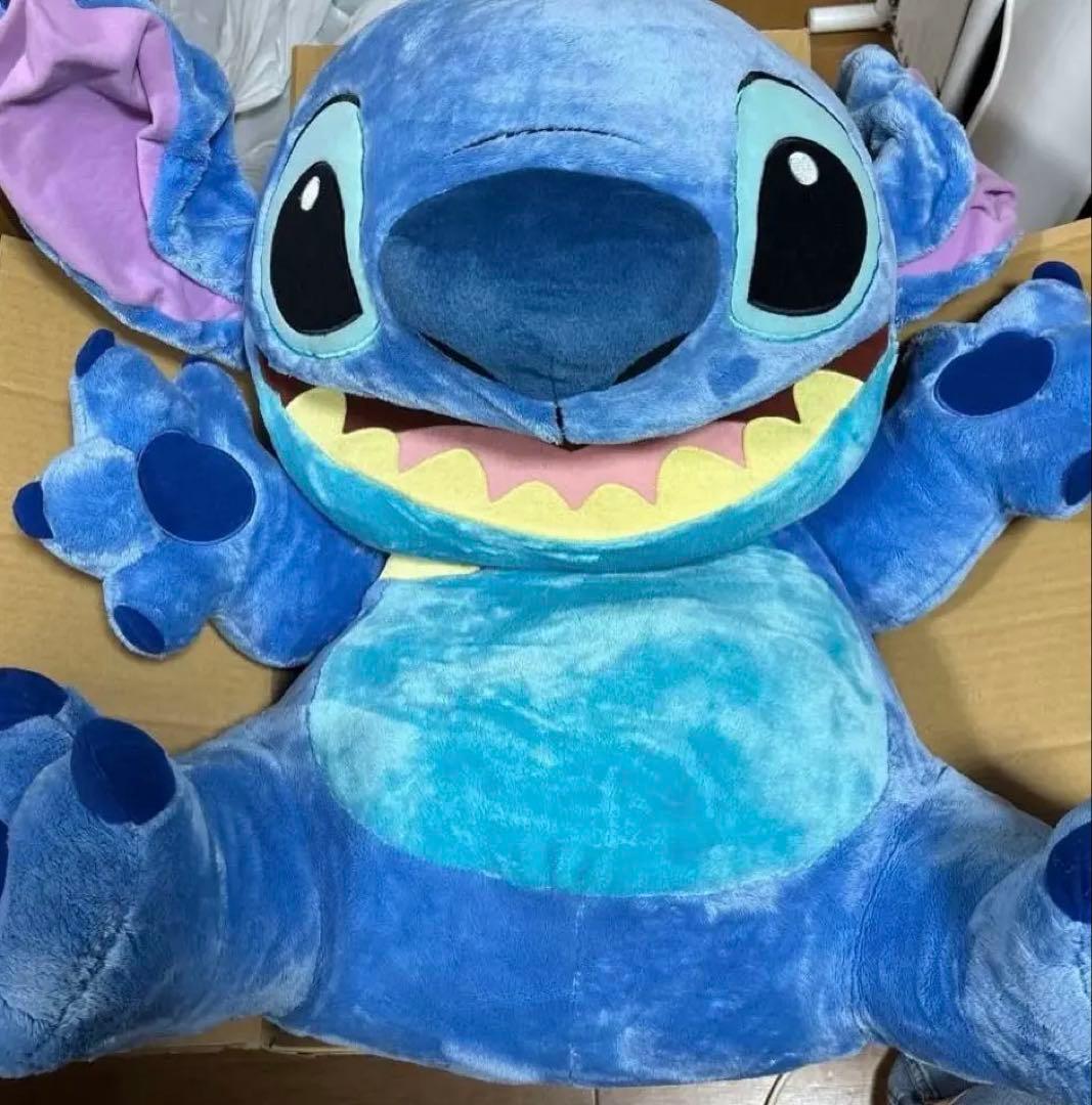 希少　特大スティッチ ぬいぐるみ　パペット　 Dole 懸賞品　座高約60cm